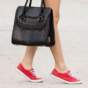 Cherry red women’s Keds *LIKE NEW!* Size 7